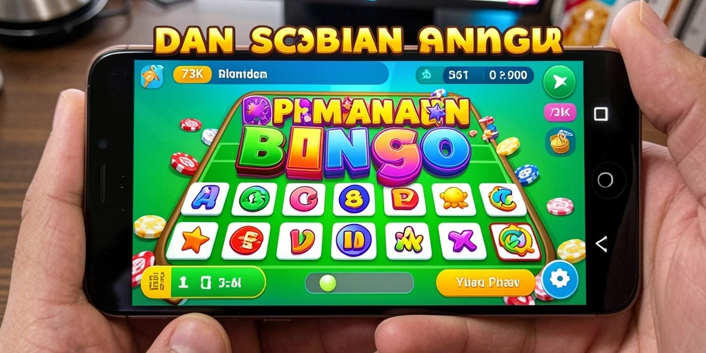 Tampilan gameplay seru dari Bingo di 73K.