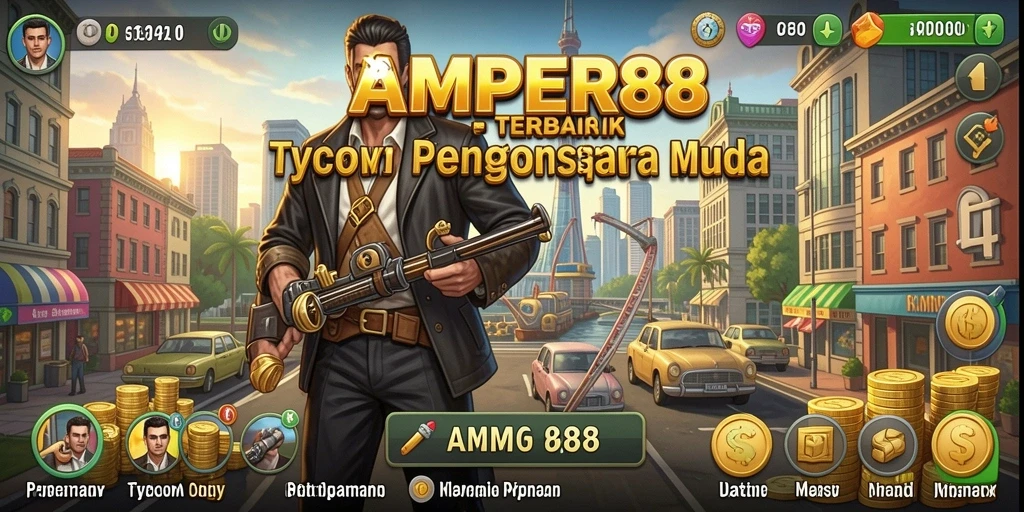 Tampilan gameplay AMPER88 yang menantang dan menarik.