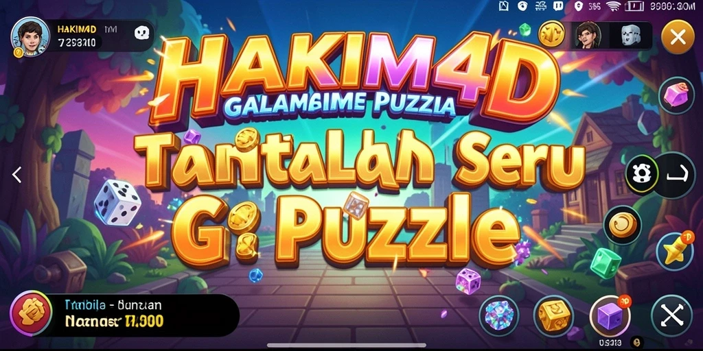 Tampilan gameplay HAKIM4D yang menantang dan menyenangkan.