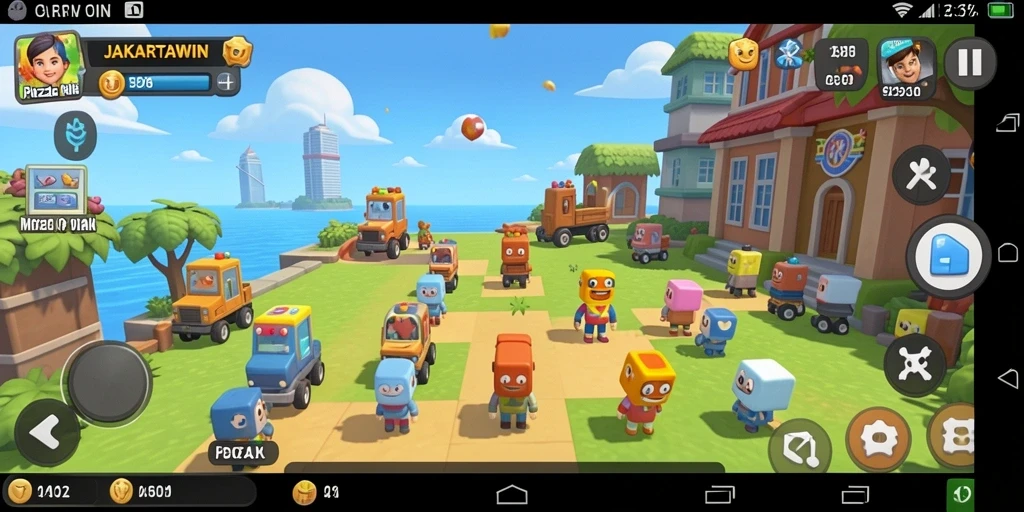 Screenshot gameplay JAKARTAWIN yang menunjukkan tantangan Puzzle yang menarik.