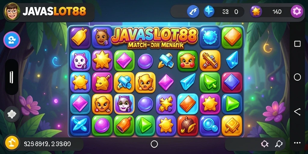 Screenshot gameplay JAVASLOT88 yang penuh warna dan seru.
