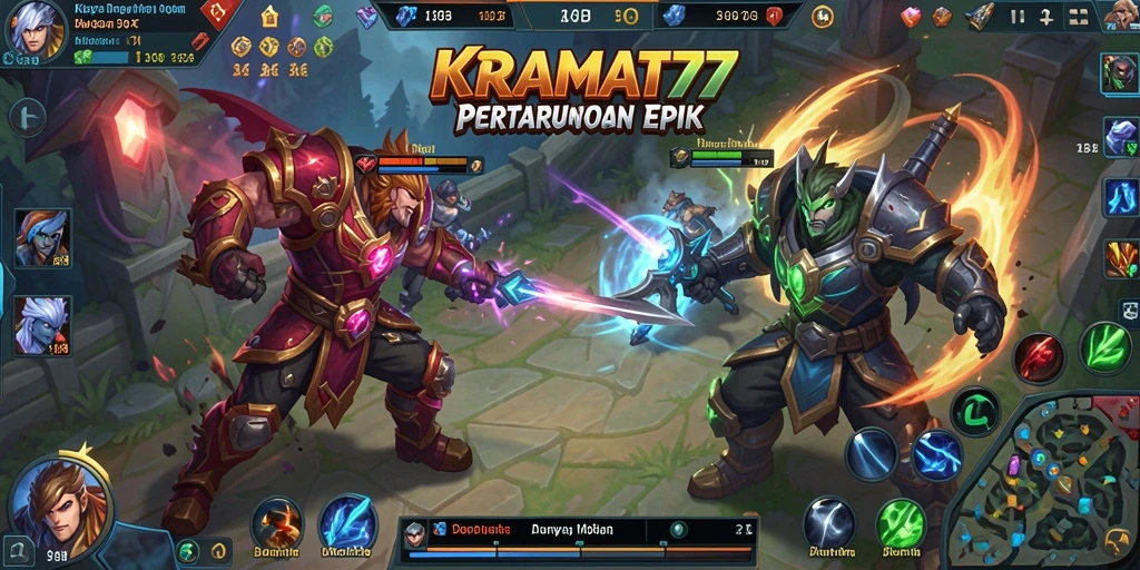 Tampilan menarik dari gameplay KRAMAT77 dalam aksi.