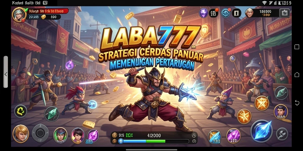 Tampilan gameplay LABA777 yang menegangkan dengan strategi yang menarik.