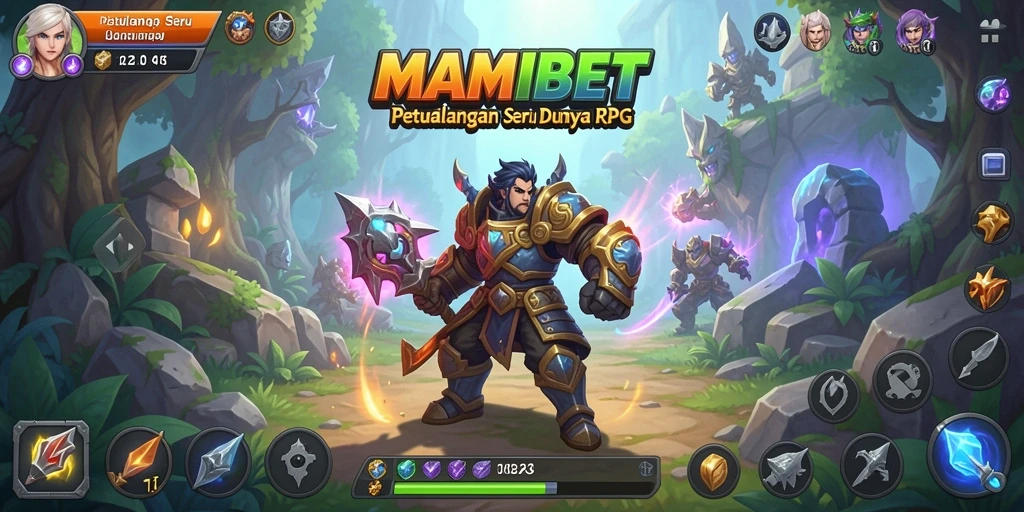 Gameplay RPG yang mendebarkan di MAMIBET.