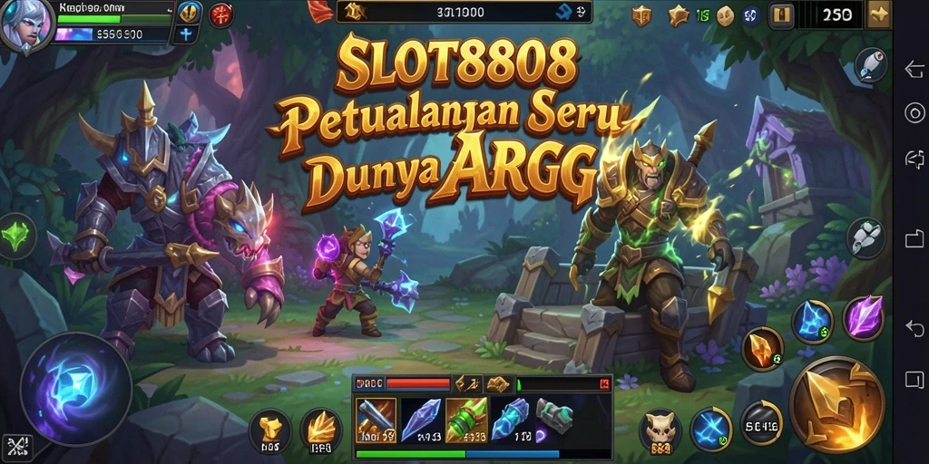 Tampilan gameplay menakjubkan dari SLOT8808 yang memikat.
